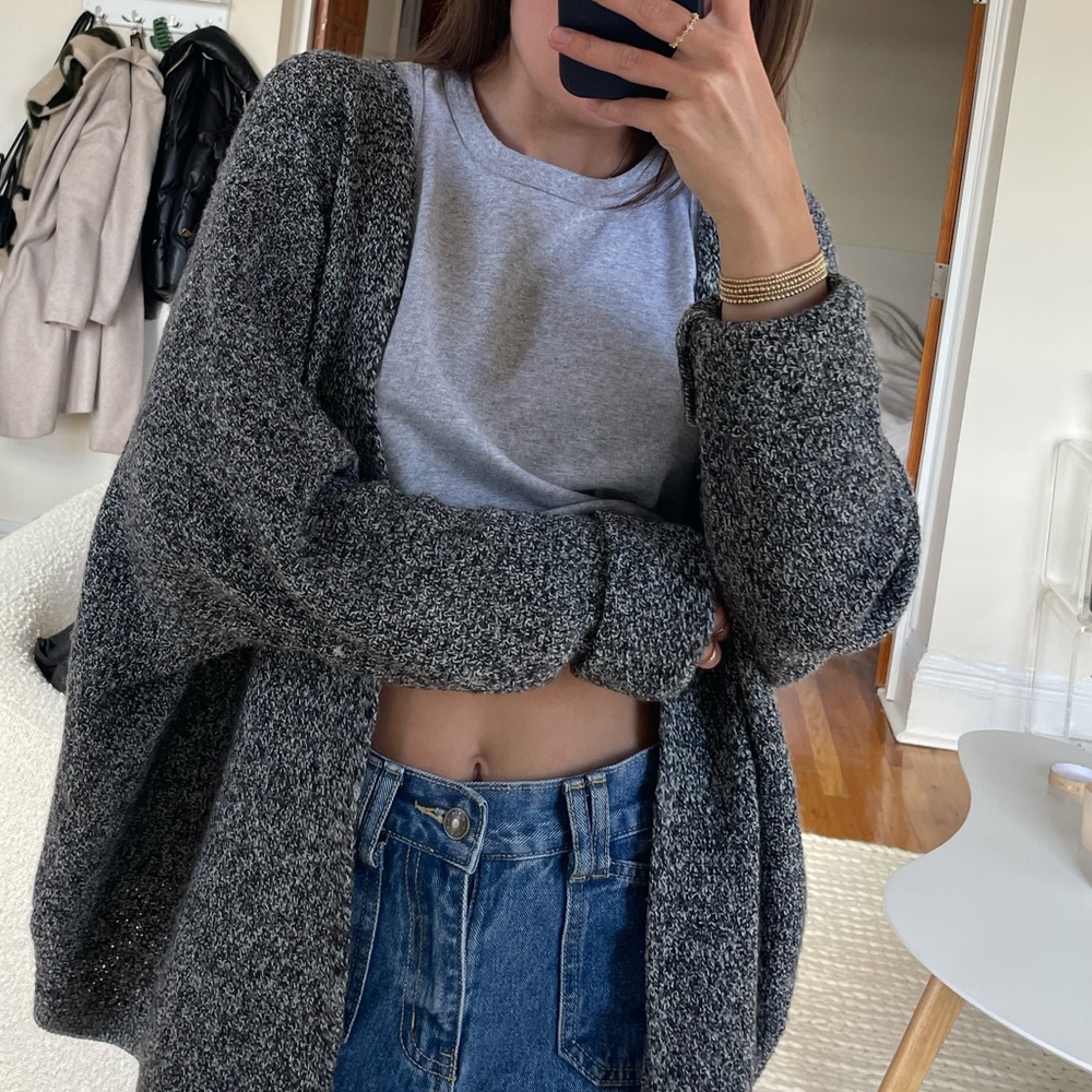 Gray Brandy Melville Cardigan